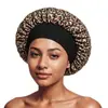 Touca de Cetim de Alta Elasticidade de Aba Larga Transfronteiriça da Amazon Chapéu para Cuidados com o Cabelo de Salão de Beleza Feminino Chapéu para Pós-parto Quimioterapia