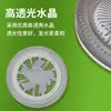 Luz de Ventilador de Teto Cristal 360 graus E27 Doméstica de Três Cores com Controle Remoto e Velocidade Ajustável para Quarto.