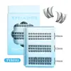 Europa y Estados Unidos transfronterizo bueno DIY segmentado racimo único pestañas postizas autoinjerto rizadas tridimensionales conjunto mixto fábrica en stock