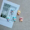Serie de Niños Disfrazados de Mascotas de Dibujos Animados Lindos Zapatos con Agujeros Hechos a Mano para Bricolaje Flor Imán para Refrigerador Llavero Accesorios para Pasador de Pelo