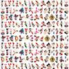 4cm Resumo de Patch Popular Transfronteiriço Tk Xiaohongshu Douyin Material DIY Acrílico Feito à Mão Peça de Acessório Cartoon