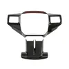 Aplicável a 26 modelos de Toyota RAV4 modificação Decoração de lantejoulas no volante Adesivos de botões do volante em ABS especificação EUA acessórios