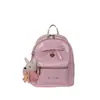 Mochila de Estilo Coreano con Lazo de Lunares para Mujer 2026 Verano Nueva Mini Mochila Diaria para el Trabajo Bolso de Moda para Mujer