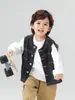 Valle del Viento 2026 Otoño Nuevo Diseño Estilo Coreano Chaleco de Mezclilla para Niños Chaleco sin Mangas Versátil y Elegante para Niños