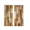 Cortinas de Amazon con estampado geométrico a rayas digitales transfronterizas para decoración de sala de estar y dormitorio, cortinas blackout, TEMU dropshipping