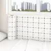 Adesivos de Renovação de Dormitório Desenho Animado Transfronteiriços À Prova D'água À Prova de Umidade Autoadesivos Papel de Parede para Decoração de Guarda-roupa de Dormitório Estudantil e Contorno de Cama