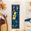 Quarto Infantil Altura de Pendurar Adesivos de Parede Desenho Animado Decoração de Parede de Fundo Tabela de Visão Régua de Medição Removível Pintura Pendurada Criativo
