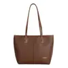 Bolsa Tote Sencilla de Gran Capacidad para el Día a Día, Nueva Colección Primavera 2026, Estilo Coreano, Bolso Tote Moderno y Elegante para Mujer