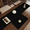 Camino de Mesa de Color Sólido, Mantel Individual de Té de Alta Gama, Mantel Antideslizante de Tierra de Diatomeas para Mesa de Té, Mantel Absorbente para Té, Posavasos, Mantel Drenante Aislante del Calor para Encimera