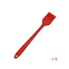 Brocha de Aceite Integrada Todo Incluido de Silicona 21cm Barra Pequeña Integrada de Silicona Brocha para Barbacoa Brocha de Silicona