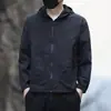 Ropa de Protección Solar Transpirable para Exteriores de Primavera y Otoño con Cuello Alto de Color Sólido, Chaqueta Deportiva a la Moda que Absorbe el Sudor y Seca Rápidamente, Casual Moderna para Proteger del Sol