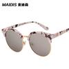 Gafas de sol coloridas Jamie 1561 para hombre y mujer, Gafas de sol con montura grande y lente de color