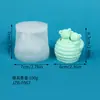 Varios moldes de resina de cristal para hacer velas con forma de oso panal, moldes de silicona para manualidades con resina, expositores para ventanas y decoraciones para el hogar, y figuras de yeso