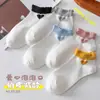 Calcetines de Barco para Mujer Verano Nuevo Dibujo Animado Perrito Corte Bajo Transpirables Calcetines Dachshund Cortos Calcetines Semi-Ocultos Transfronterizos