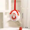 Colgante de Bola de Navidad Más Popular de Amazon, Colgante de Bola de Espuma de Muñeco de Nieve, Decoración de Árbol de Navidad, Adorno de Bola Colgante Personalización