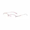Muzuo Nuevo Marco de Gafas Retro de Titanio Puro Tendencia Rostro Pequeño Celebridad de Internet Caliente Ultraligero Miopía