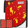 Álbum de Tarjetas Pequeño de 9 Ranuras Transfronterizo, Popular Álbum de Tarjetas de Pokémon Coreano, Portatarjetas de PU, Álbum de Almacenamiento de Tarjetas de Juego, Tarjetas Pequeñas