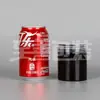 6580 Botella Lata de Té Aromatizado de Grado Alimenticio Lata de Comida Espesa con Tapa Botella de Plástico Sellada Botella de Embalaje Transparente de PET