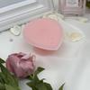Escova facial de silicone pêssego grande escova de limpeza facial para bebê esfoliante escova de massagem com ventosa em forma de coração escova de banho shampoo
