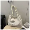 Bolsa Casual de Alta Qualidade Grande Capacidade Nicho 2025 Nova Bolsinha de Ombro Versátil Bolsa Tote para o Dia a Dia Ombro Único Saco Grande