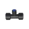 Novo conector de gotejamento para tubo 912, bico universal atomizador, T redutor, dispositivo automático de rega de flores de quatro vias, acessórios de irrigação