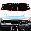Adecuado para tablero de coche Toyota RAV4 2019-2024, tapete parasol, tapete antideslizante, cuero gamuza