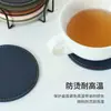 Posavasos Mantel para Té Taza Térmica Escandinavo Cuero de PU Mantel para Mesa de Comedor Hotel Anti-Manchas Redondo Posavasos para Café Hogar Anti-Quemaduras Cuero