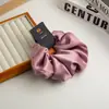 Alta calidad Tamaño Grande Diámetro de 20CM Anillo para Cabello Intestino Grueso Anillo para Cabello Grande de Satén de Seda Alta Elasticidad Cuerda para Cabello Grande para Mujer
