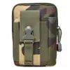 Riñonera Táctica de Camuflaje Impermeable Deportiva Multifuncional Riñonera Táctica para Exterior Correr Móvil Deportiva