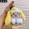 Muñeco de Peluche Lindo Serie Elfo de los Sueños Conejo Llavero de Muñeca Hecho a Mano de Moda Juguete de Regalo
