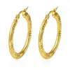 Brincos Torcidos em Relevo de Aço Inoxidável com Ouro 18K Real, Design de Luxo Acessível Estilo Francês Ins da Moda, Joias Personalizadas para Mulheres