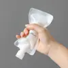 Bolsas Reutilizables para Viaje para Cosméticos, Champú, Loción, Gel de Ducha, Limpiador Facial, Bolsas Portátiles con Boquilla Exprimidora para Viajes y Viajes de Negocios