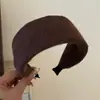 Diadema de Punto de Lujo Ligero Estilo Old Money Coreano, Diadema de Moda para Salir que Reduce la Edad, Accesorios para el Cabello de Celebridades de Internet