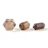 Cristal natural cristal de chá cubo de açúcar contas soltas para joias artesanais DIY, pulseiras com múltiplas contas, colares e materiais para acessórios