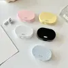 Estilo ins lunares estuche portátil para lentes de contacto estuche para lentes cosméticos con espejo caja de almacenamiento para cuidado caja pequeña doble