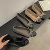 Sapatilhas Mary Jane estilo Chanel, sapatos de bico redondo para mulheres, nova coleção outono/inverno 2026, sapatilhas em formato de ovo