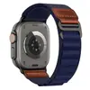 Adequado para Apple iWatch Se/Ultra Pulseira de Couro Retro Alpine Compatível com 987654 Respirável e à Prova de Suor Couro Genuíno