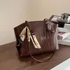 Bolso Tote de Gran Capacidad con Patrón de Piedra para Viajes Transfronterizos para Mujer 2026 Nuevo Bolso de Mano de Moda Vintage Bolso de Hombro Tendencia