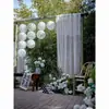 Banquete de Casamento Construção de Prateleira de Bambu Poste de Bambu Moldura de Exposição de Lótus de Boas-Vindas Suporte Adereços de Celebração Tubo de Bambu ao Ar Livre Paisagem Lanterna de Adivinhação Adivinhas