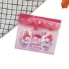 Fábrica de Shenzhen Sanrio kulomi bolsa de armazenamento A4PVC botão arquivo saco papelaria prêmio saco