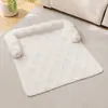 Alfombrilla para Mascotas Antirrayones de Venta Caliente Transfronteriza, Nueva Cama Gruesa de Felpa Antideslizante para Perros en Sofá, Suministros para Mascotas