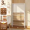 Estante de Almacenamiento Ultra Delgado de 8 cm Montado en la Puerta, Estante de Almacenamiento para el Hogar, Estantería de Acero Ultra Estrecha, Estante de Almacenamiento para Espacios Pequeños, Estante de Exhibición