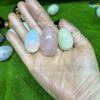 Natural Crystal Jade ovo original pedra home office decoração non-hole rosa cristal ovo ametista ovo vulva atacado