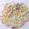 Pompon Elástico Alto de 1 cm Pompones DIY Material Auxiliar para Decoración Pompones Pequeños de Colores Paquete Mixto Pegatinas Materiales de Arte Decoración