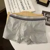 Nuevos calzoncillos tipo bóxer de algodón para hombre, 10A antibacterianos, talla grande, transpirables, paquete de 4