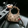 Bolsa tote pequena super popular para trabalho, feminina 2026 nova de verão retrô chique bolsa de ombro crossbody corrente para executiva
