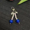 Nuevo Colgante de Cuentas de Cereza de Colores Hebilla de Cremallera Colgante Exquisito de Nicho para Bolso Llavero Colgante para Teléfono Móvil