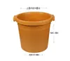 Cubo para pediluvio de tendón de res engrosado de altura elevada, cubo de plástico para pies, cubo para pediluvio resistente a caídas, rodilla, cubo aislante portátil, lavapiés