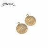 YuenZ accesorios de joyería DIY colgante de aleación de moneda colgante pequeño de aleación retro al por mayor J137
