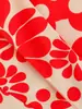 Atacado de roupas femininas de comércio exterior AliExpress novo estilo europeu e americano transfronteiriço ZRA em estoque vestido de alça com estampa de posicionamento